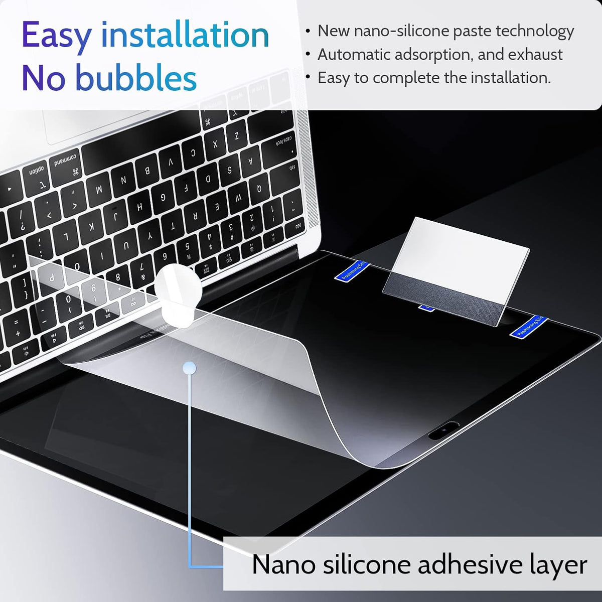 Peslv 3-Pack Anti Blue Light Screen Protector for MacBook Pro 13 Inch