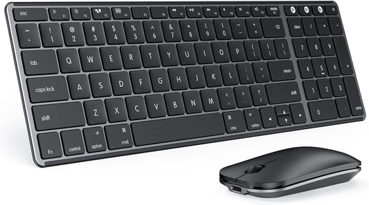 seenda SKM64-2 Bluetooth Keyboard and Mouse Combo for Mac, MacBook and iPad