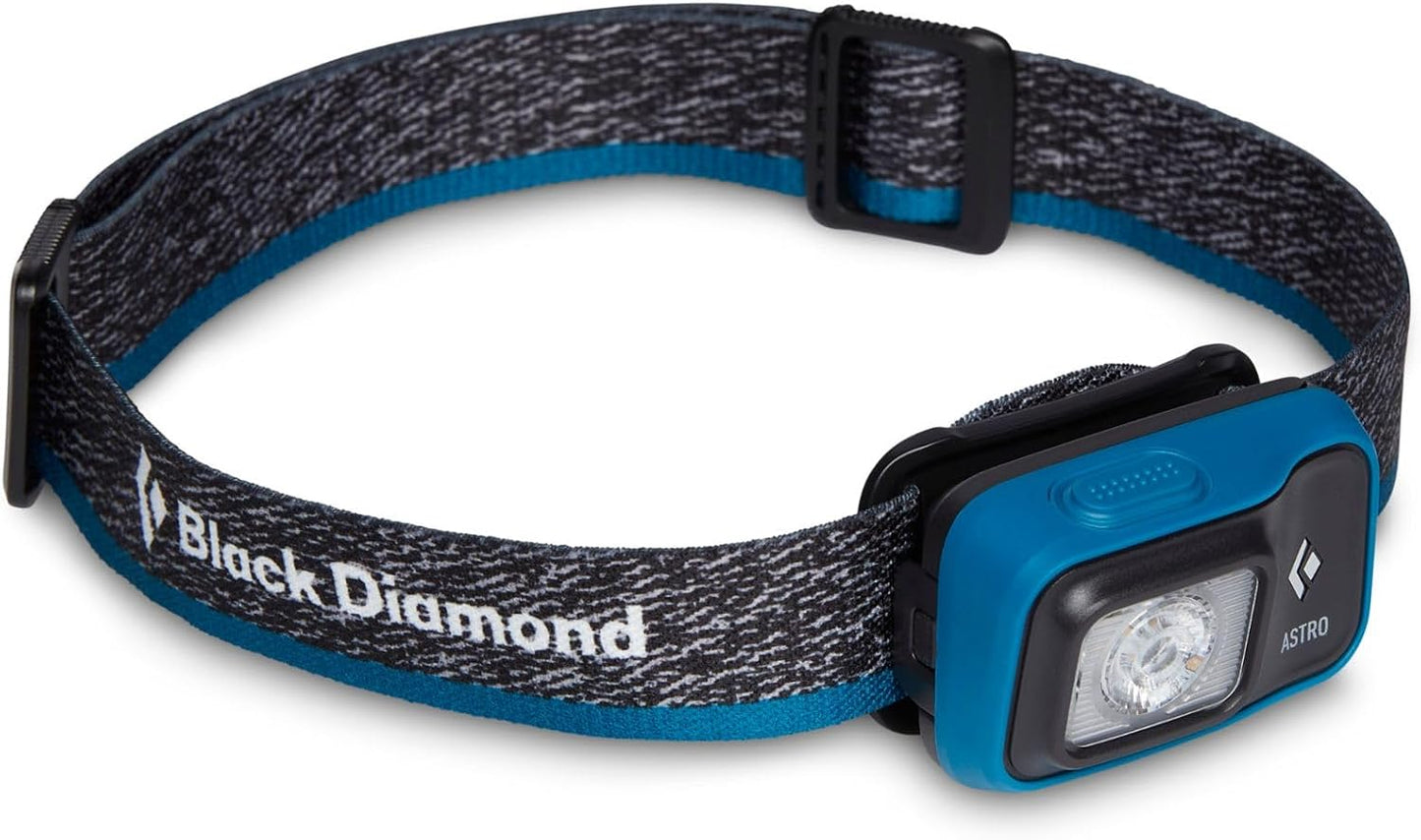 BLACK DIAMOND Astro 300 Headlamp | 300 Lumens Brightness | 3X AAA Battery Operated (Included) | Compact & Lightweight | Graphite