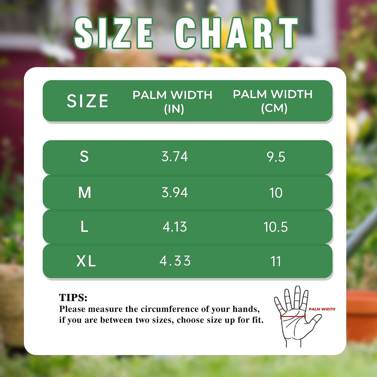 HANDLANDY Rose Pruning Gloves for Men Women, Thorn Proof Gardening Gloves