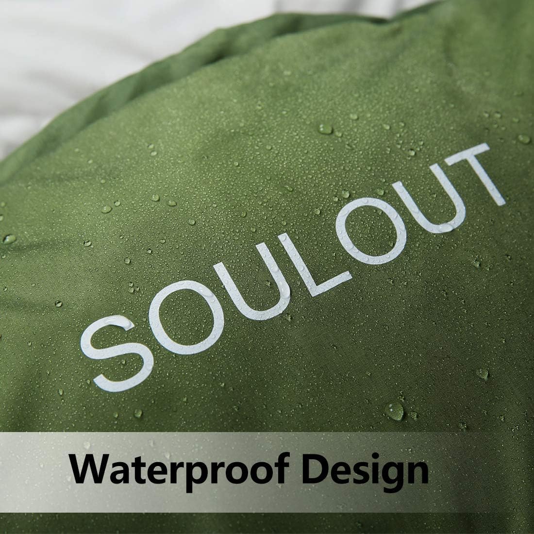 3-4 Season Sleeping Bag for Adults & Kids, Lightweight Warm Cold Weather Camping Bag with Waterproof Compression Sack – Portable for Hiking, Backpacking, Traveling & Outdoor Adventures