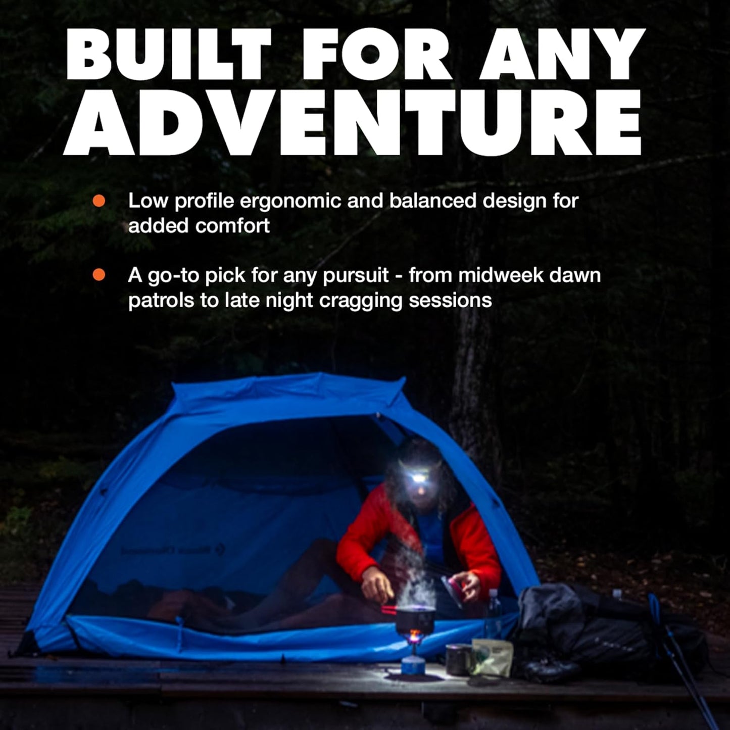BLACK DIAMOND Spot 400 Headlamp | 400 Lumens Brightness, Dimmable | Waterproof & Durable | 3X AAA Battery Operated (Included) | Graphite