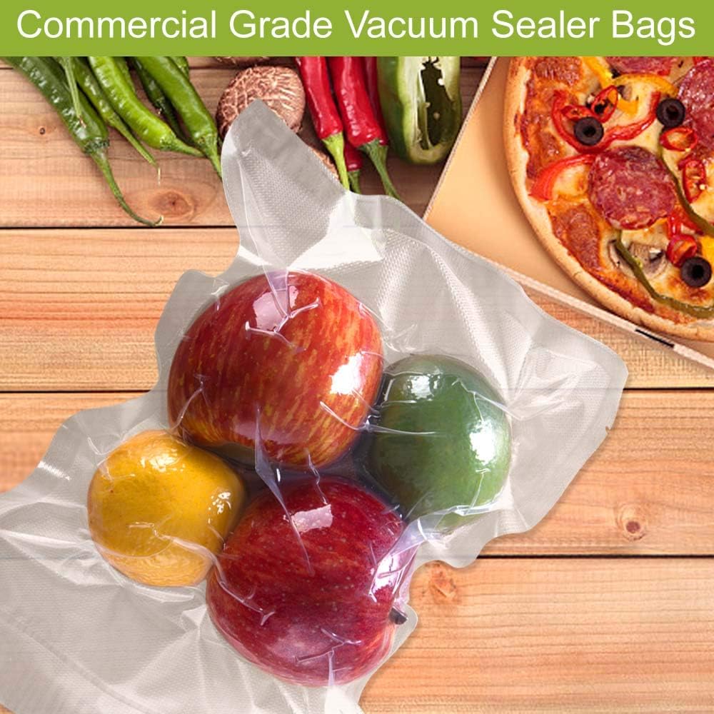 Pint 6"x10"Vacuum Sealer Bags 200ct for Food Storage