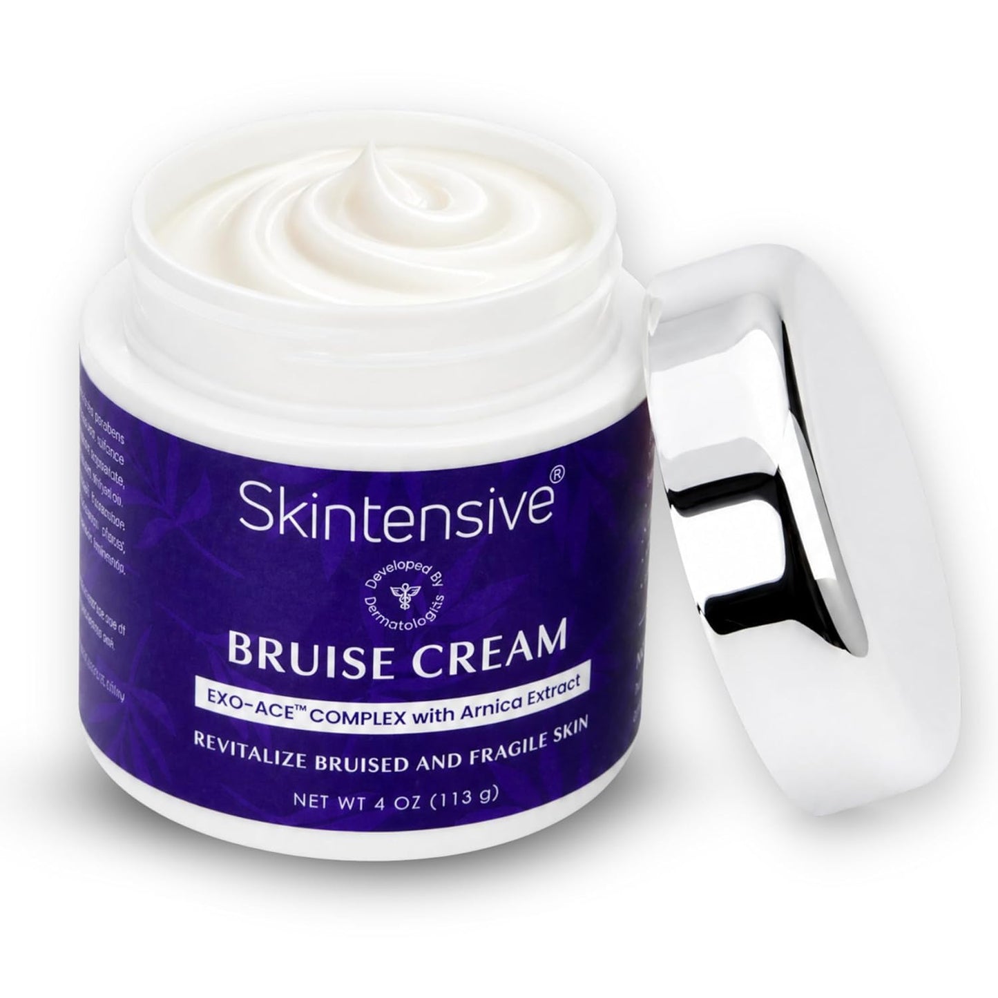 SKINTENSIVE Arnica Bruise Cream for Thin Skin – Vitamin K Cream for Bruises & Skin Discoloration, Moisturizing Arnica Cream for Seniors, Non-Greasy Formula, 4 Oz