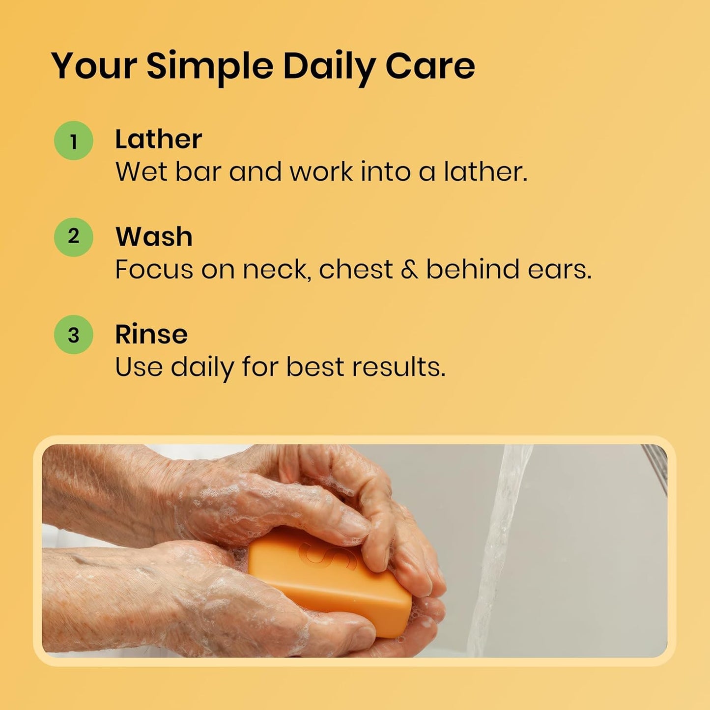 Japanese Persimmon Cleanser Bar 2 Pk Bundle for Body Odor, Persimmon Solution for Old People Smell - Natural Cleansing Body Bars, Organic Formula, Japanese Skin Care, Cleansing Hygiene