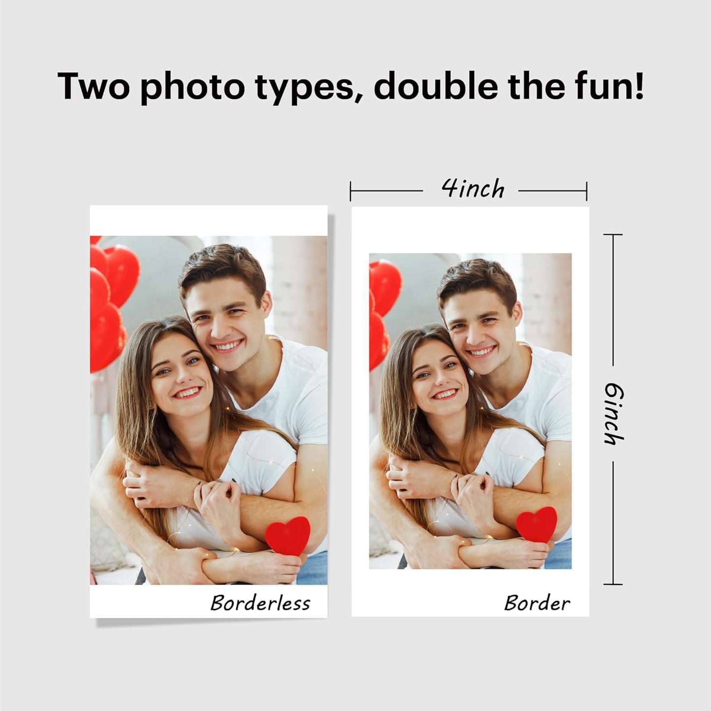 KODAK Dock Plus 4x6'' Photo Printer, 50 Sheets, Docking & Bluetooth Smartphone Printer for iPhone & Android, Instant Color Prints, 4PASS Dye Sublimation