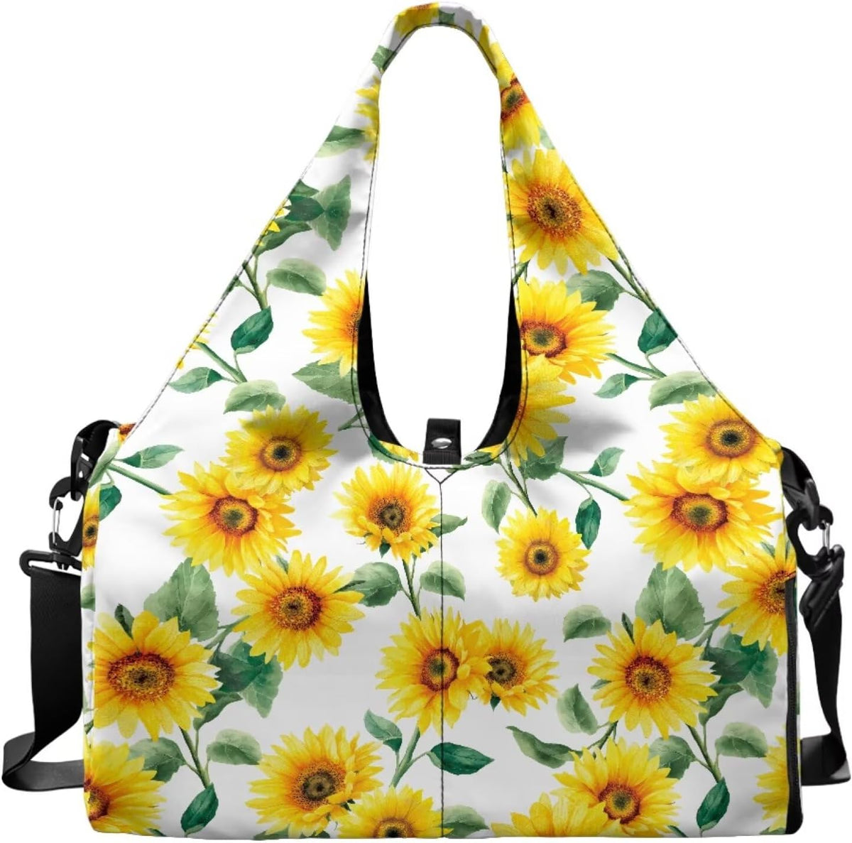Yoga Mat Bag for Men Women Canvas Yoga Mat Carrier Take In Out Mat Easily for Beach Swim Bags Pool Sports Gym