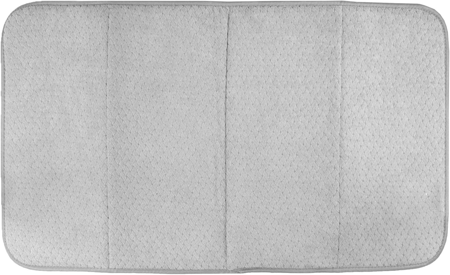 All-Clad Premium Reversible Dish Drying Mat for Kitchen: 16" x 28" Ultra-Absorbent, Long-Lasting, No Condensation, and Oversized for Large Pots and Pans - 1 Pack, Pewter