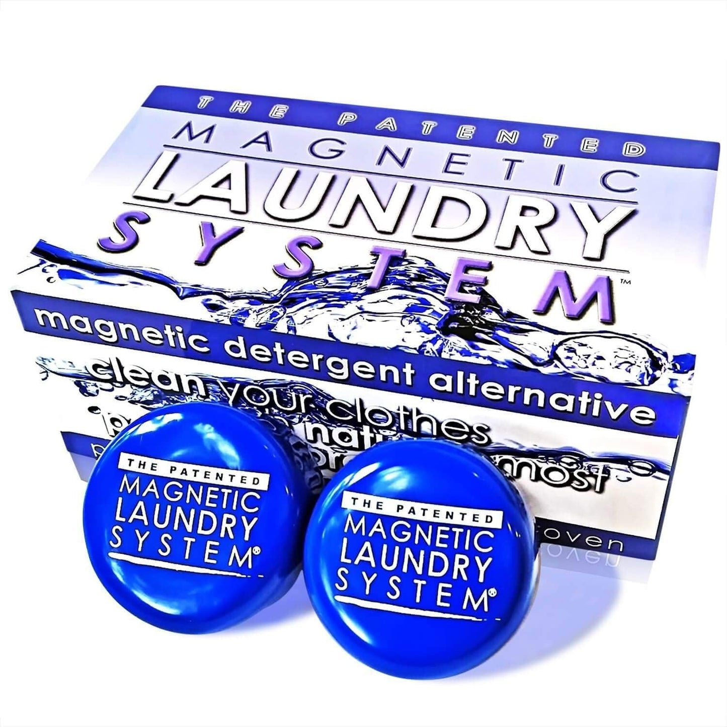 The Original MLS Laundry System – Patented and Proven Magnetic Laundry Detergent Alternative | Powder and Liquid Chemical-Free, Clear Scent, Sensitive Skin, Non-Toxic and Eco-Friendly