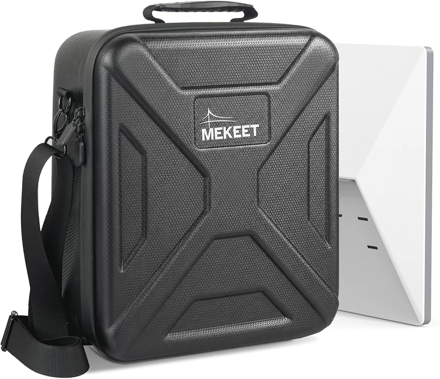 Starlink Mini Case - Ultra-Light Portable Storage for Starlink Mini Dish & Accessories, Shockproof & Splash-Resistant, Dual Carry Options, Ideal for Travel, Camping, RV Adventure (Black)‌