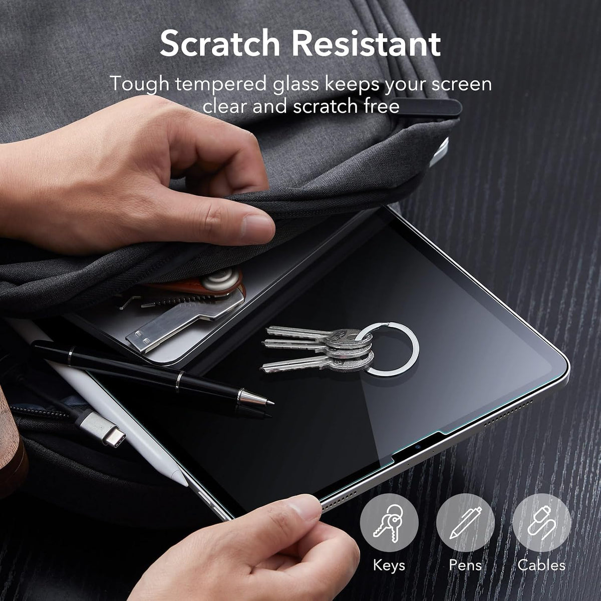 ESR 2 Pack Screen Protector for iPad Pro 12.9 Inch