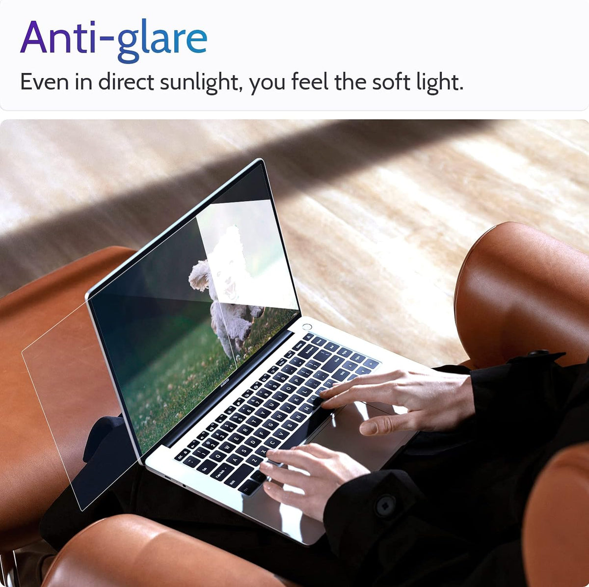 Peslv 3 Pack 17.3 Inch 16:9 Anti Blue Light Screen Protector for Laptop