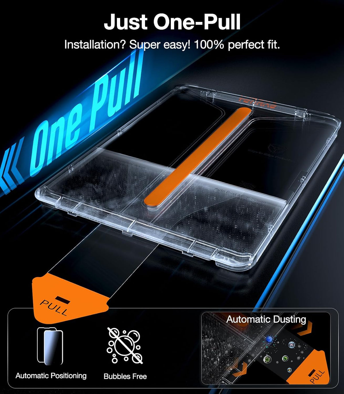 TORRAS for iPad Pro 11 Inch Screen Protector M5/M4, Top 9H+ Tempered Glass