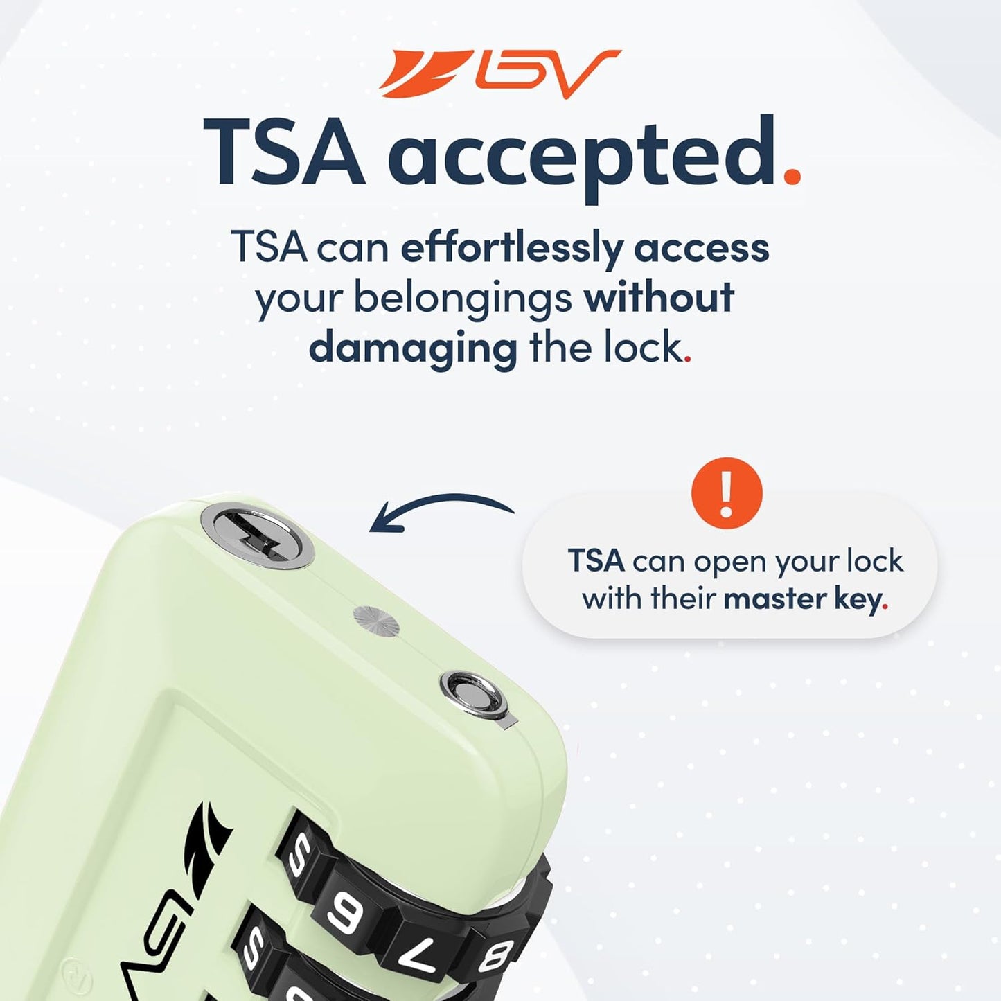 TSA Accepted Luggage Travel Lock, Set-Your-Own Combination Lock for School Gym Locker, Luggage Suitcase Baggage Locks, Filing Cabinets, Toolbox, Case (Mint Green, 2 Pack)