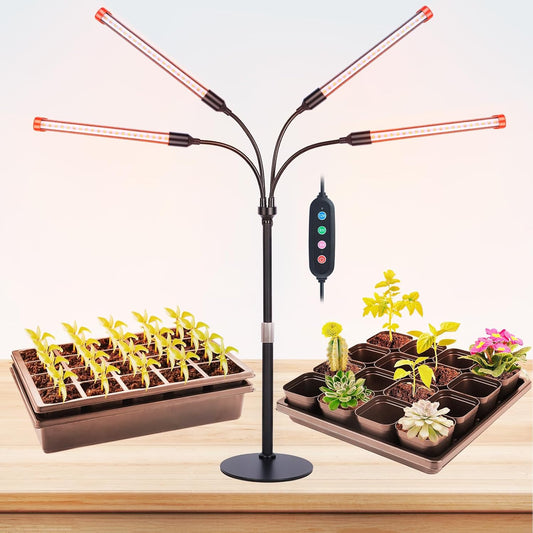 Gamechanger! FECiDA 36W Bright Desk Grow Lights for Seed Starting, Bonsai