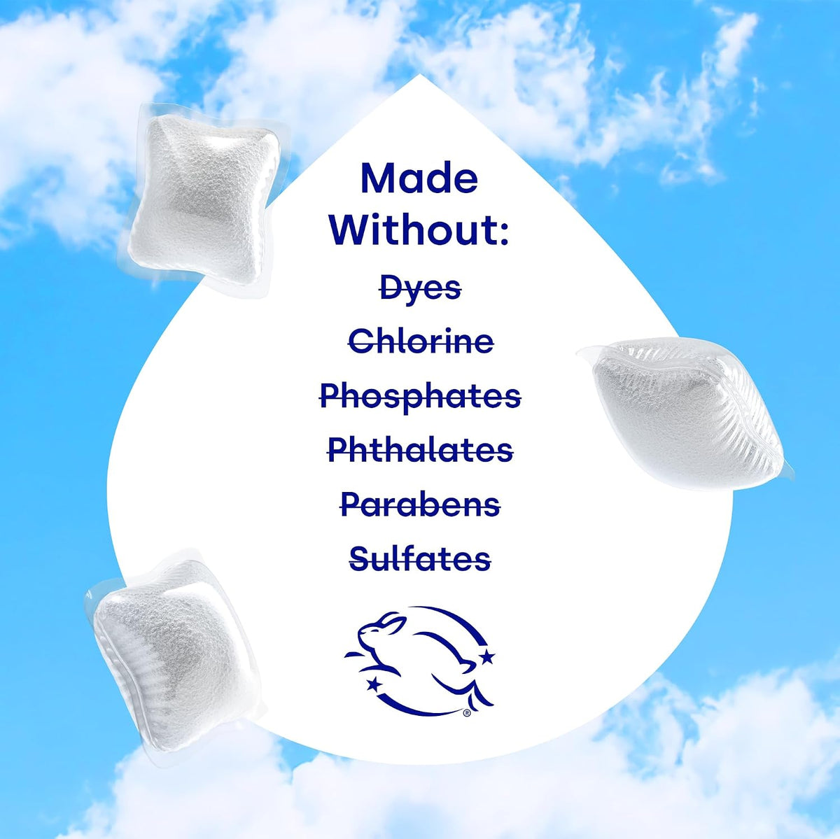 Dropps UltraWash Dishwasher Detergent Pods, Unscented (32 Ct) - Free & Clear | Cuts Grease & Stuck-On Food | Sparkling Dishes & Glasses | Residue-Free | Clean Ingredients | Plastic Free Packaging