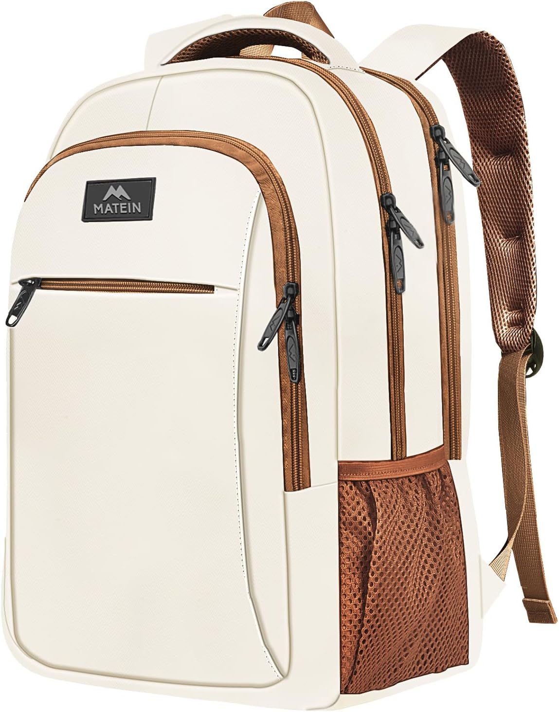 MATEIN 15.6inch Travel Laptop Backpack, Cute Anti Theft Slim Sturdy Laptops Backpack for Teacher, Water Resistant College Computer Bag Gift for Men & Women Nurse