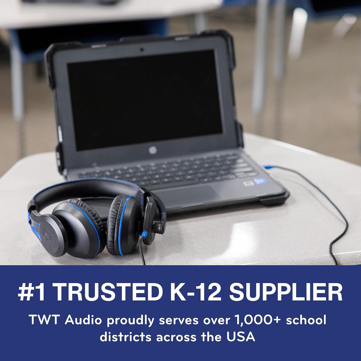 TWT Audio Ergo TW210 Premium Over-Ear Headset - 3.5mm Jack