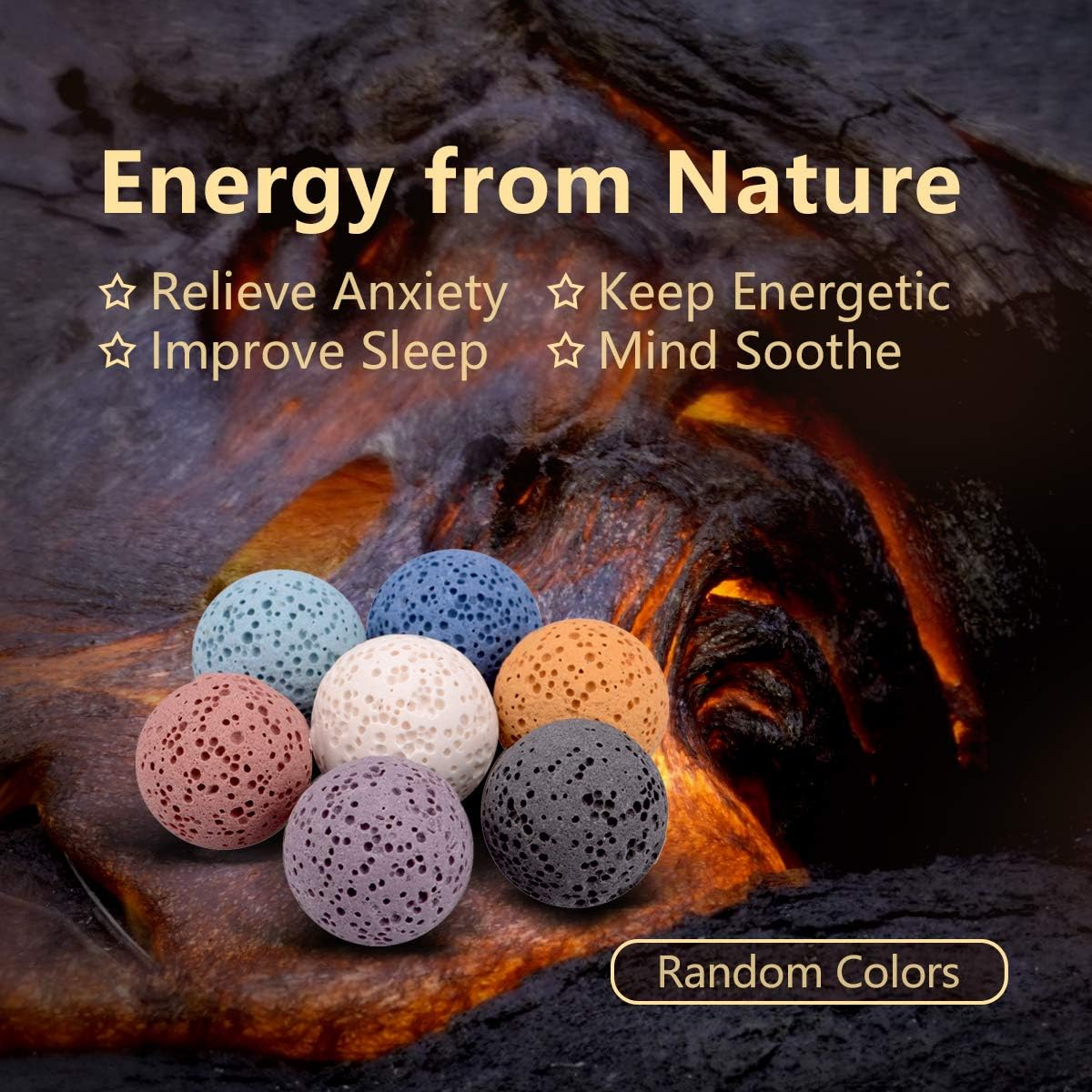 INFUSEU Aromatherapy Gifts Essential Oils Diffuser Jewelry for Women, Cute Animals Pendant Necklaces, 7 Lava Rocks Stones, 24" Chain