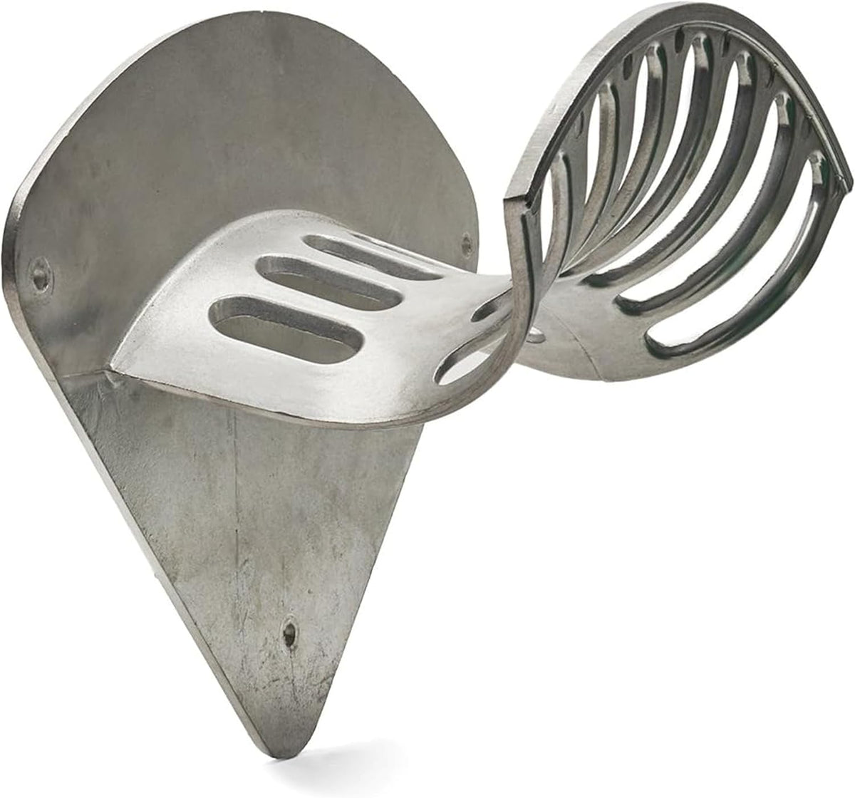 Kings County Tools Garden Water Hose Holder for 200ft 1/2" Hosing, Silver