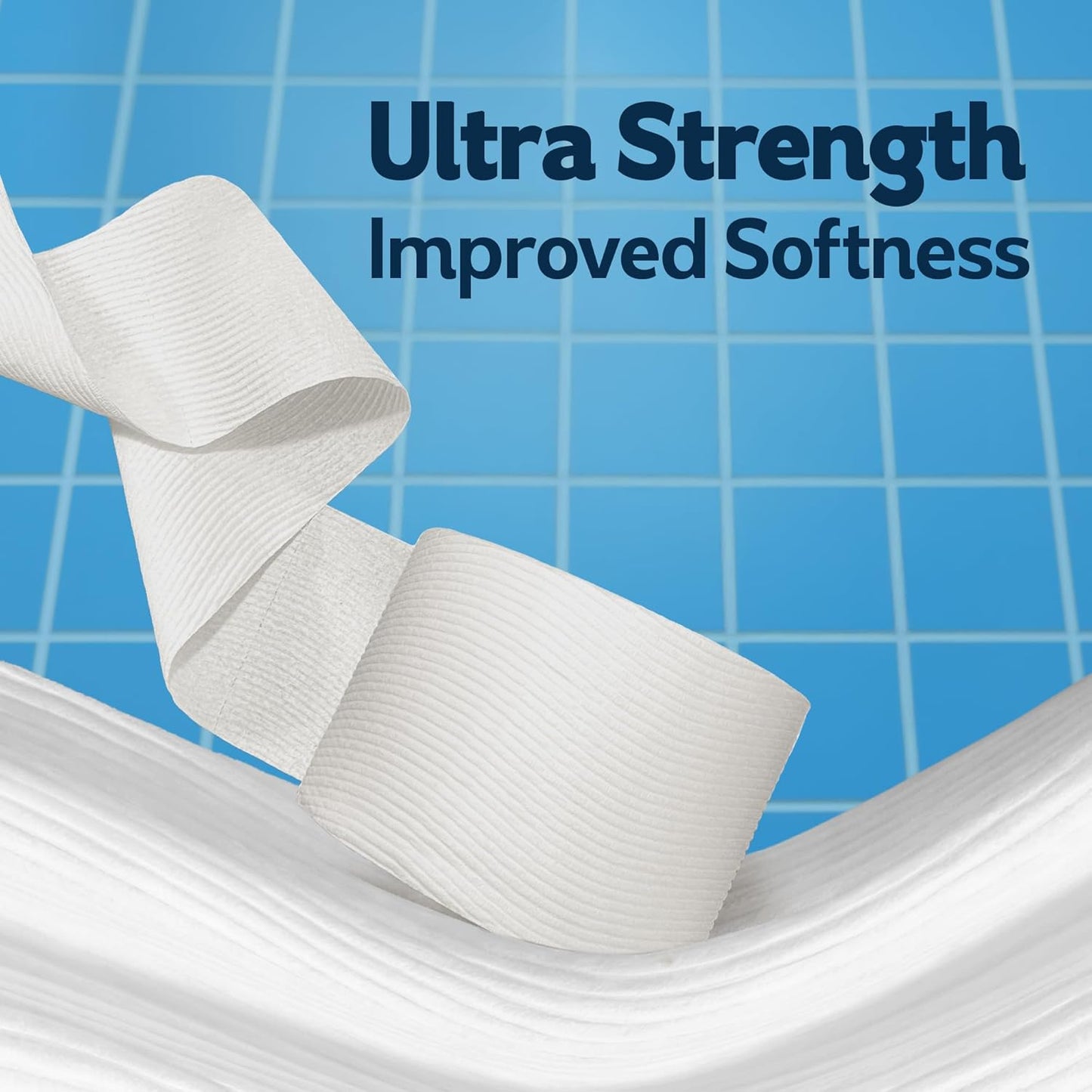 Cottonelle Ultra Clean Toilet Paper with Active CleaningRipples Texture, Strong Bath Tissue, 24 Family Mega Rolls = 132 Regular Rolls (4 Packs of 6)
