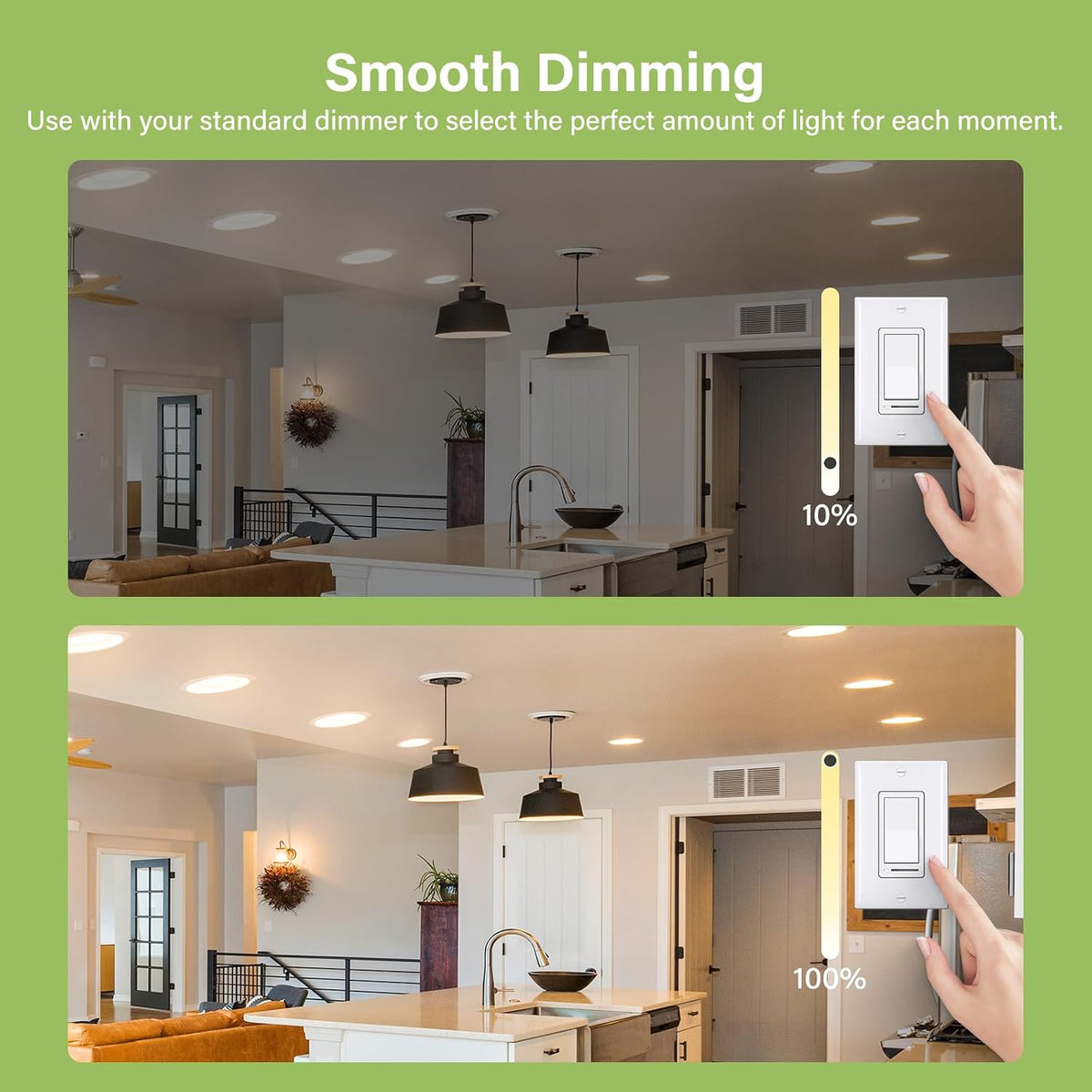 Sigalux EcoBright, T20 Compliant LED Light Bulbs 60 Watt Dimmable 2700K Warm Lightbulbs, Energy Efficient 8W Soft White A19 Standard Light Bulb E26,750 Lumens,10,000 Hour Lifetime,12 Packs