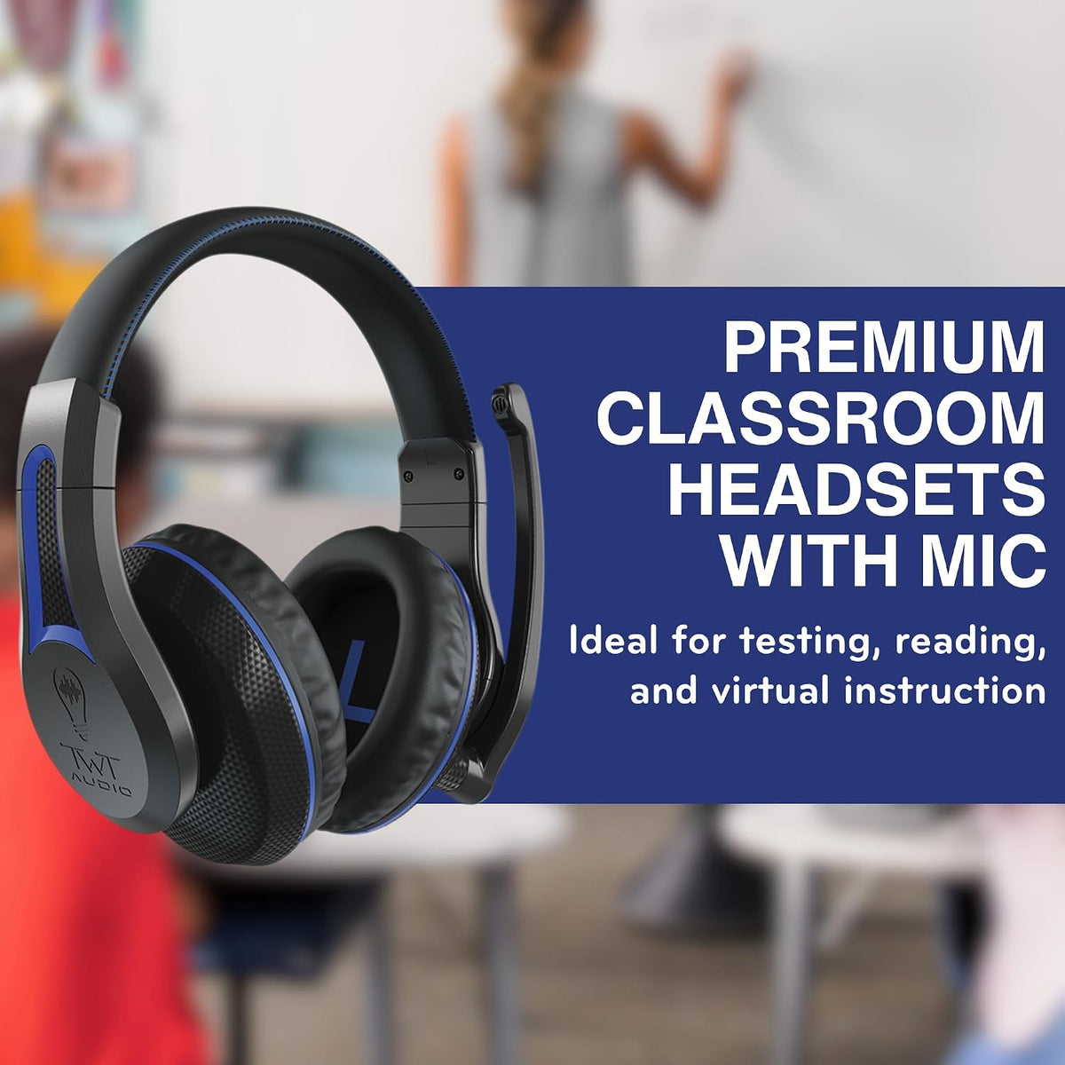 TWT Audio Ergo TW210 Premium Over-Ear Headset - 3.5mm Jack