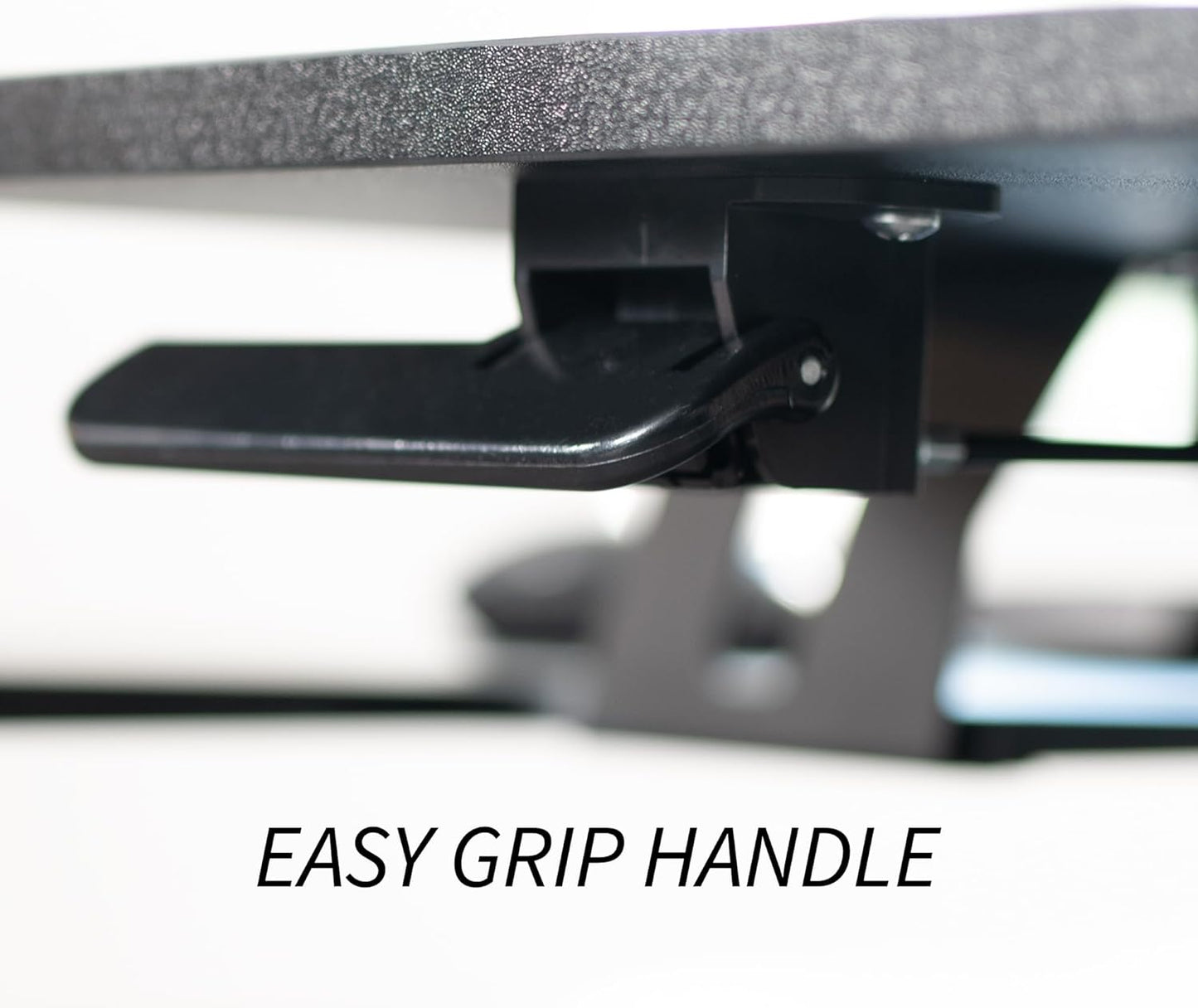 VIVO Height Adjustable 42 inch Standing Desk Converter with Dual 13 to 30 inch Monitor Stand, Sit Stand Monitor Mount and Desk Riser, Black, DESK-V042KB-M2