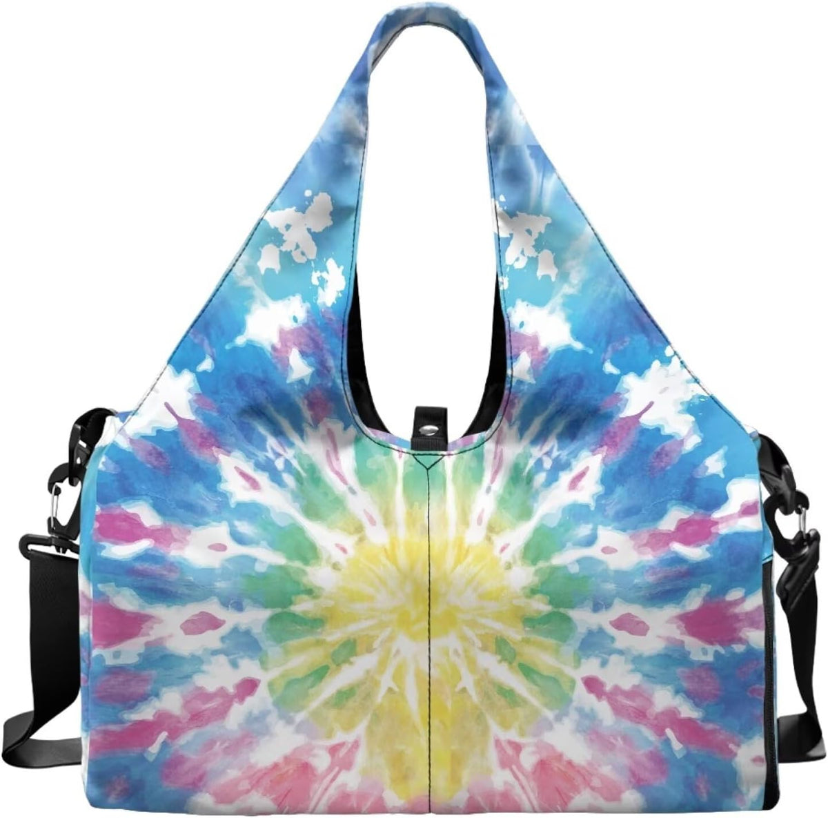 Yoga Mat Bag for Men Women Canvas Yoga Mat Carrier Take In Out Mat Easily for Beach Swim Bags Pool Sports Gym