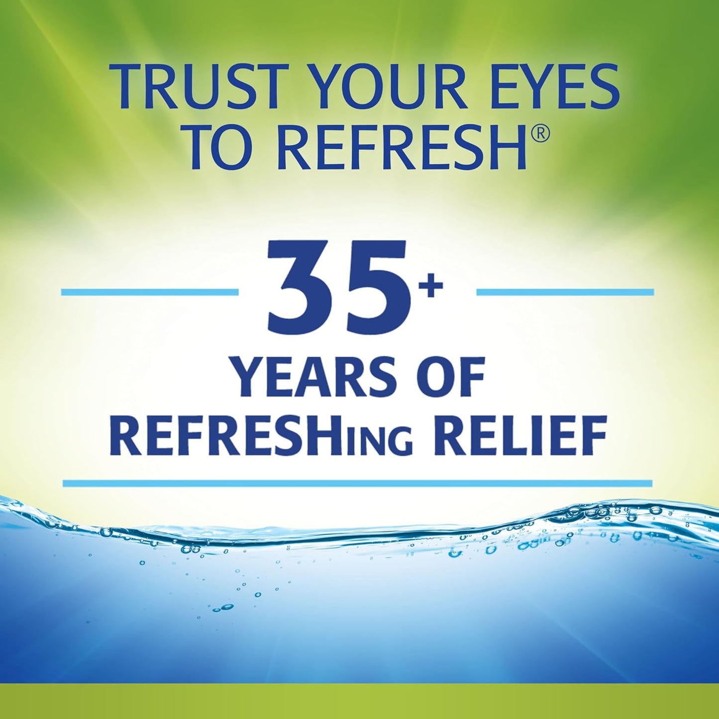 Refresh Relieva Lubricant Eye Drops For Dry Eyes, 0.33 Fl Oz Sterile