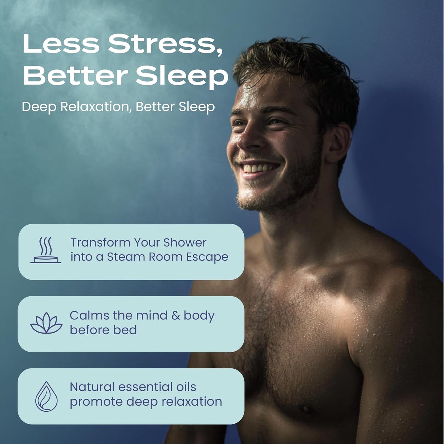 Body Restore Shower Steamers Aromatherapy 6 Pack – Fathers Day Gift for Dad, Birthday Gifts for Women & Men, Spa Stress Relief & Relaxation Self Care Gifts – Premium Clarity Essential Oil Tablets