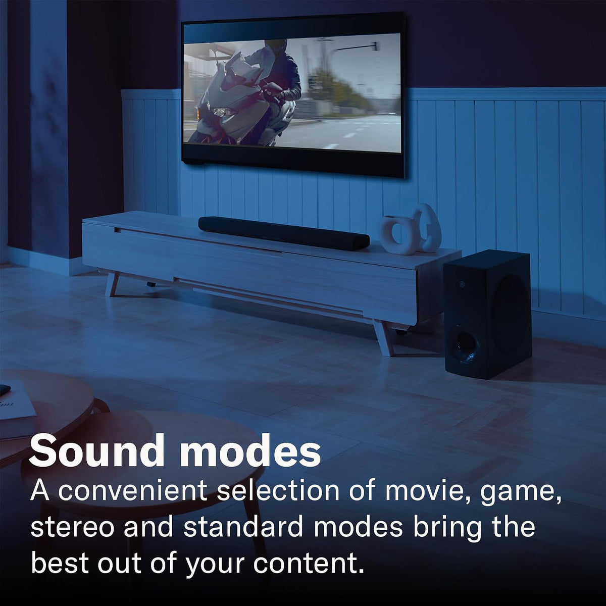 YAMAHA SR-B40A Dolby Atmos Sound Bar with Wireless Subwoofer (Black)
