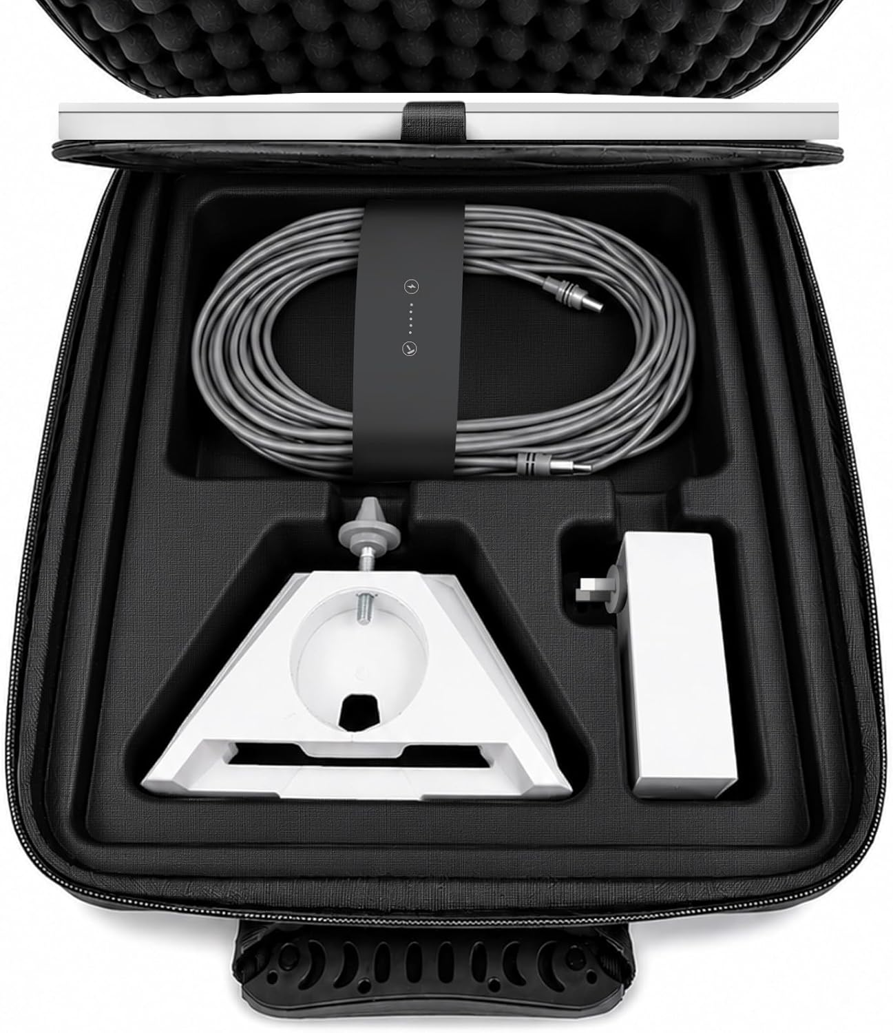 Starlink Mini Case - Ultra-Light Portable Storage for Starlink Mini Dish & Accessories, Shockproof & Splash-Resistant, Dual Carry Options, Ideal for Travel, Camping, RV Adventure (Black)‌