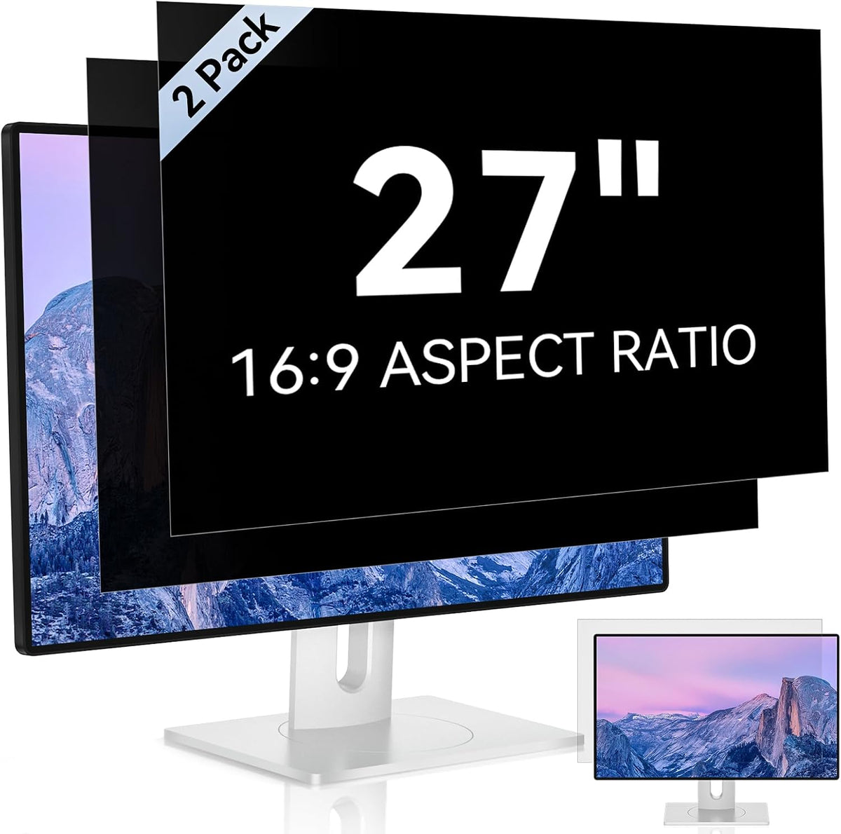Mamol Magnetic Privacy Screen MacBook Air 13 Inch(2018-2021, M1), Removable Anti Blue Light Glare Filter Screen Protector with Camera Cover for Mac air 13''