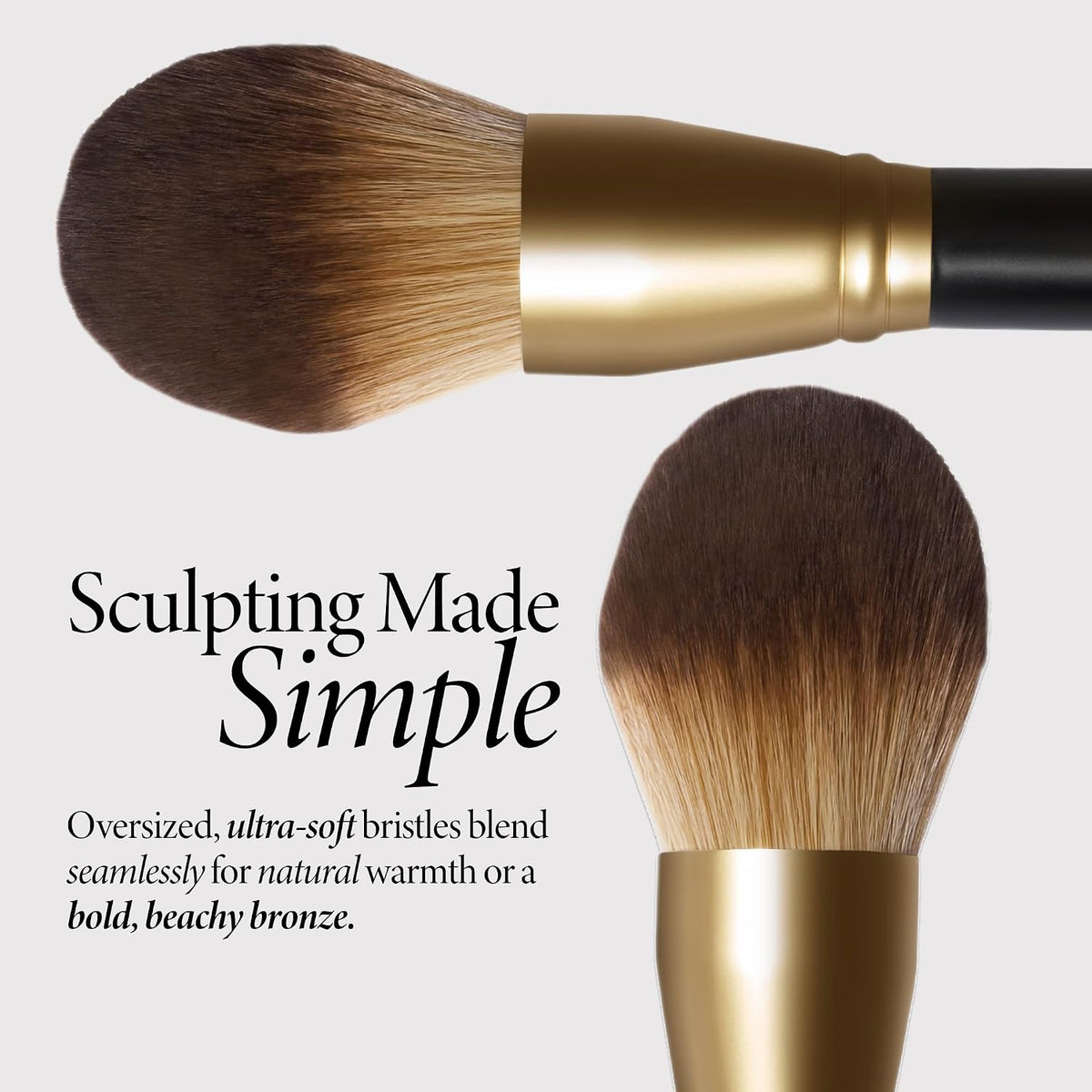 LAURA GELLER NEW YORK Makeup Brushes - Classic Bronzer Brush, Cruelty-Free