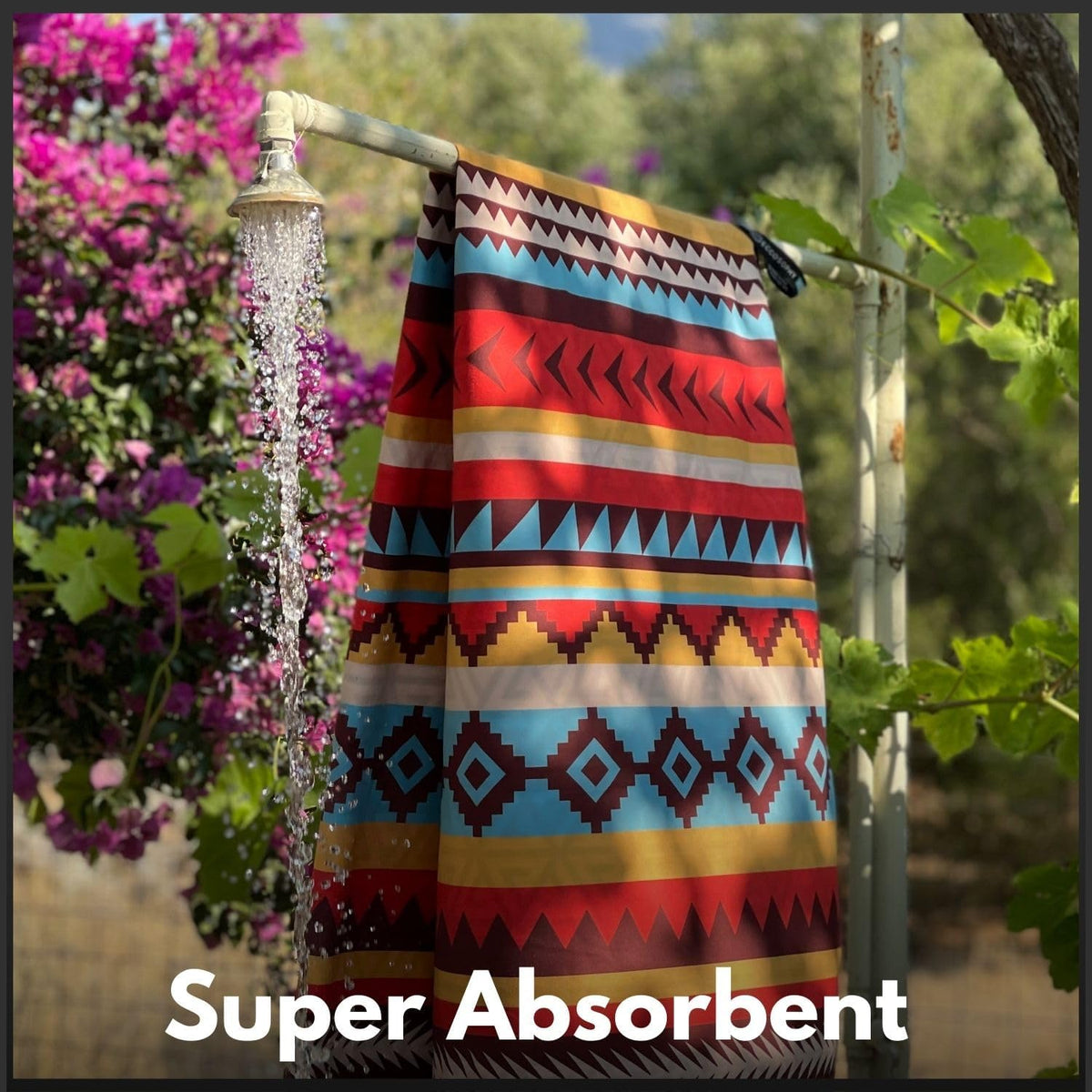 ECCOSOPHY Microfiber Beach Towel - Quick Dry, Sand Free and Oversized 71x35