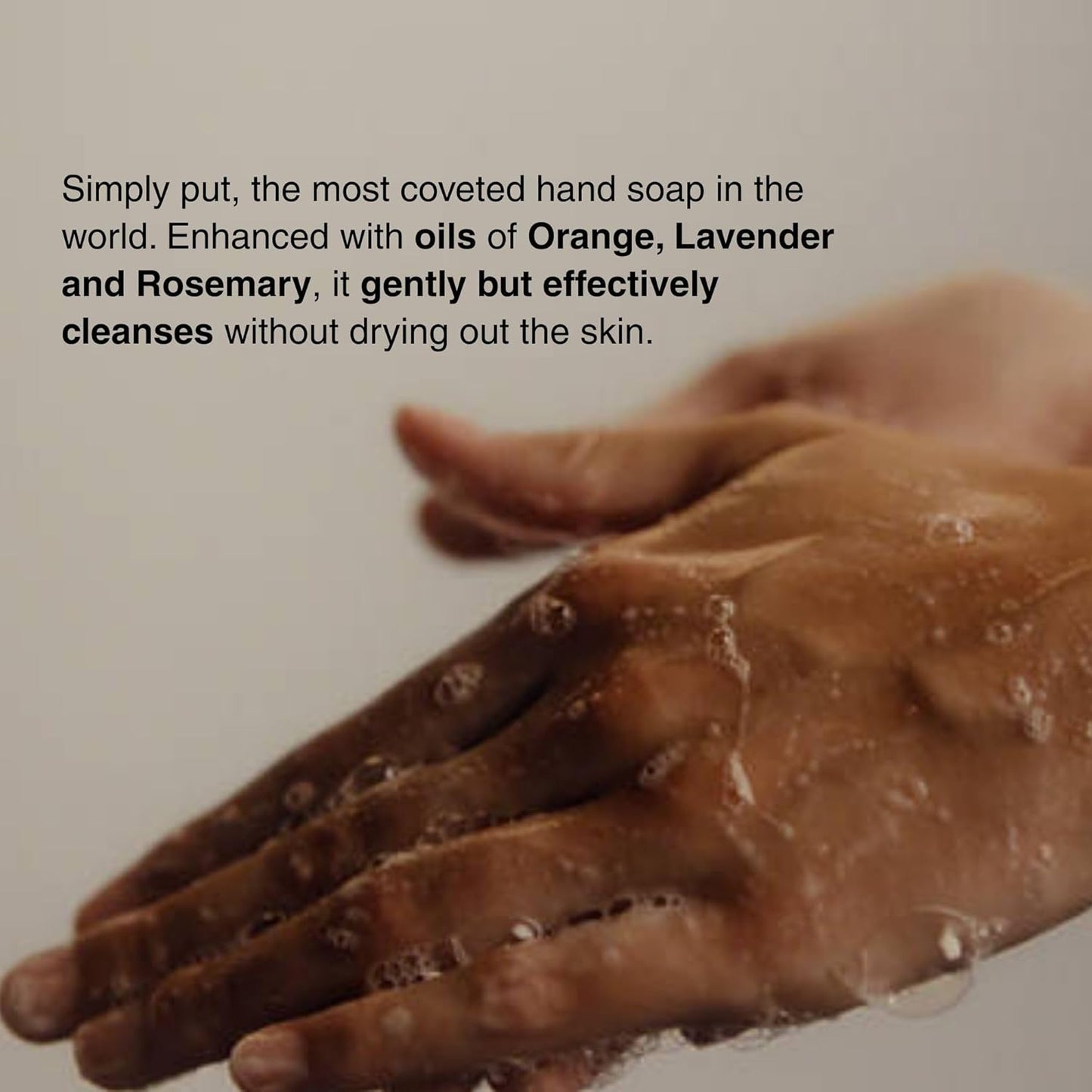 Aesop Resurrection Aromatique Hydrating Hand Wash | Gentle Non-Drying Hand Soap with Mandarin Rind, Rosemary, & Lavender | Moisturizing Kitchen & Bathroom Soap | 16.9 oz