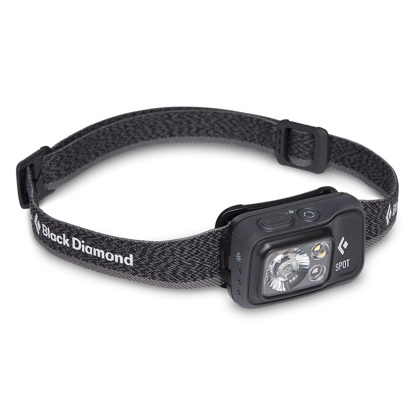 BLACK DIAMOND Spot 400 Headlamp | 400 Lumens Brightness, Dimmable | Waterproof & Durable | 3X AAA Battery Operated (Included) | Graphite