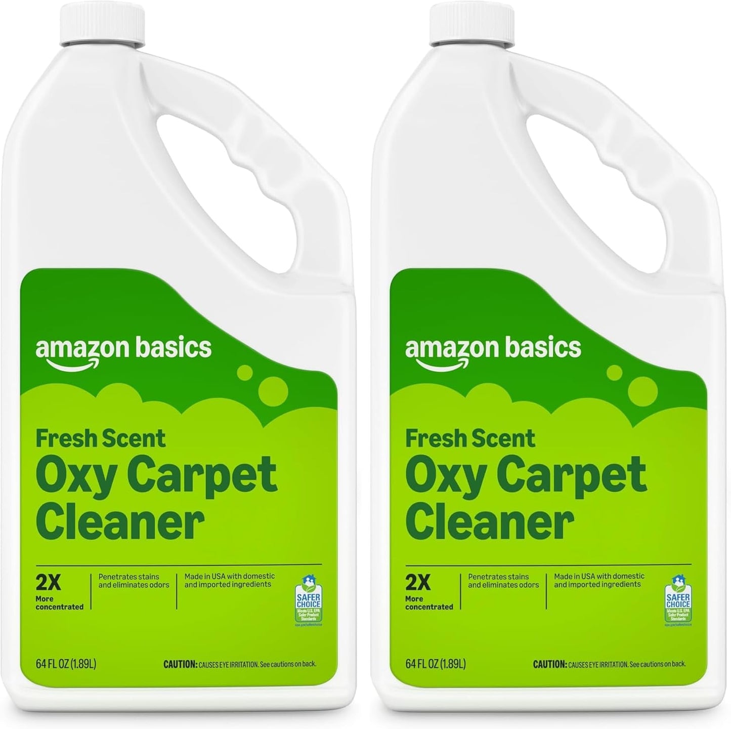 Amazon Basics Carpet Cleaner, Carpet Stain Remover, Fresh Scent, 64 fl oz, Packaging May Vary