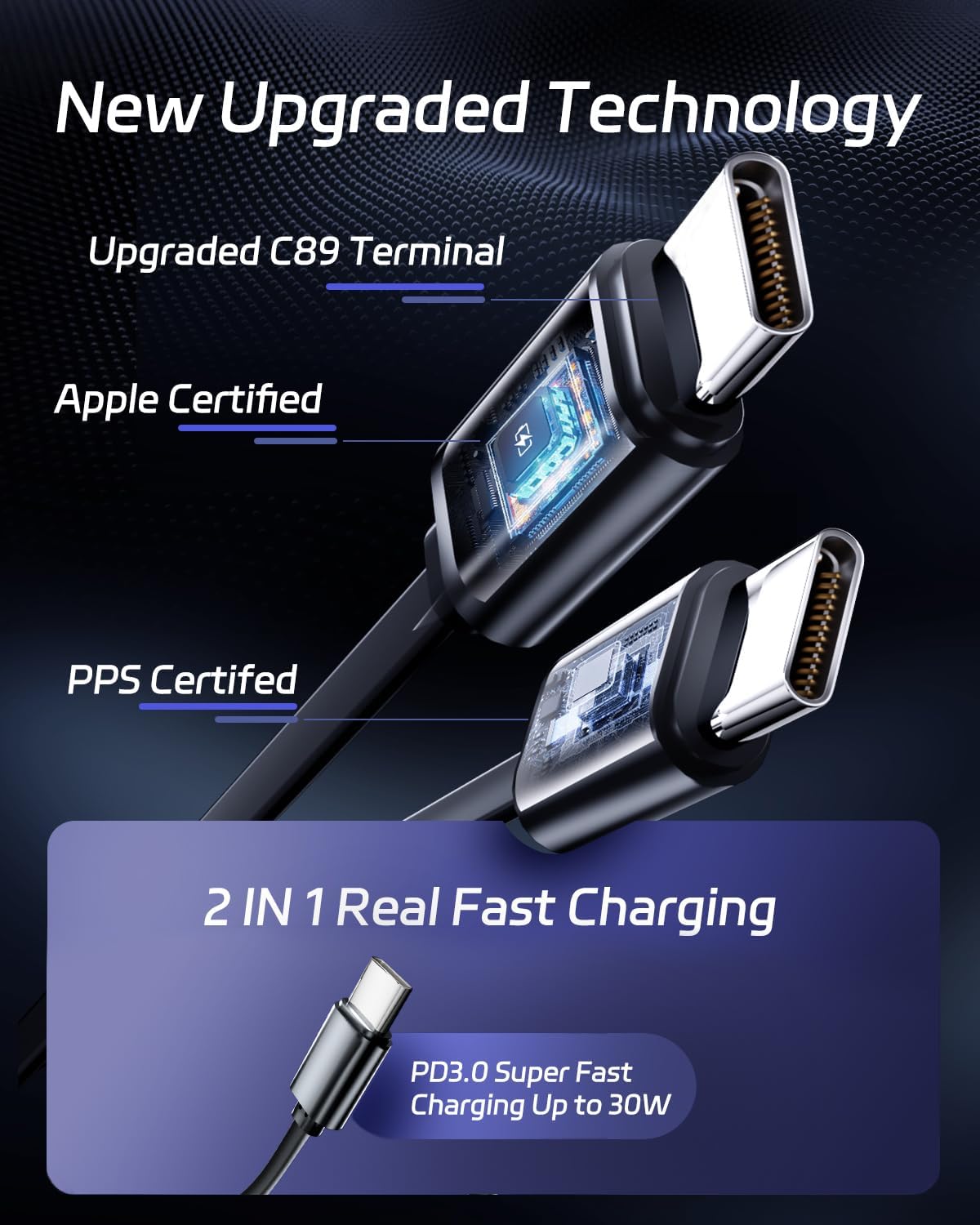 DreamBee Retractable Car Charger,66W Super Fast USB Car Phone Charger,Dual TypeC Retractable Cables Gifts for Men Women Car Truck Accessories for Samsung Galaxy S23+/S23,iPhone 17/16/15/ Pro Max, iPad