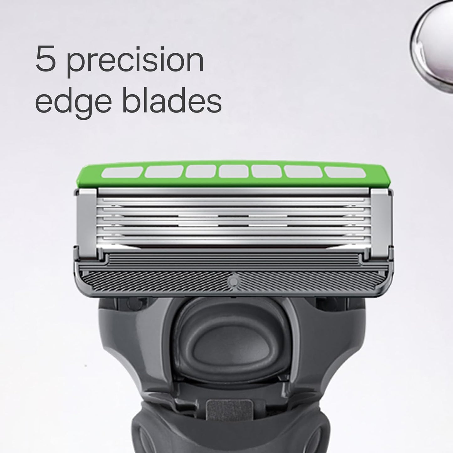 Schick Hydro Sensitive Razors for Men, 1 Razor Handle with 3 Razor Blades Refills