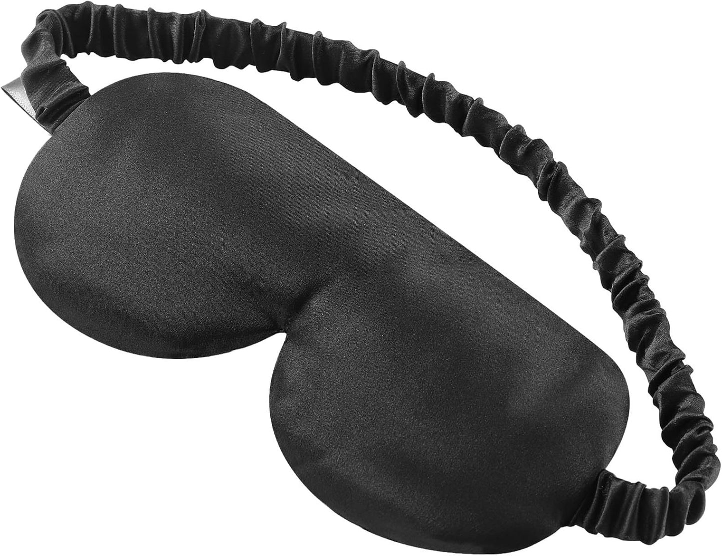 Alaska Bear Silk Contour Sleep Mask with Molded Cups, Luxury Cool 22 Momme,3D Padded Eye Mask for Sleeping with Gift Box