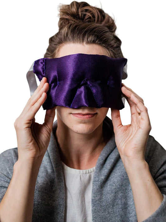 Victoria's Lavender Luxury Aromatherapy Lavender Eye Mask Pillow