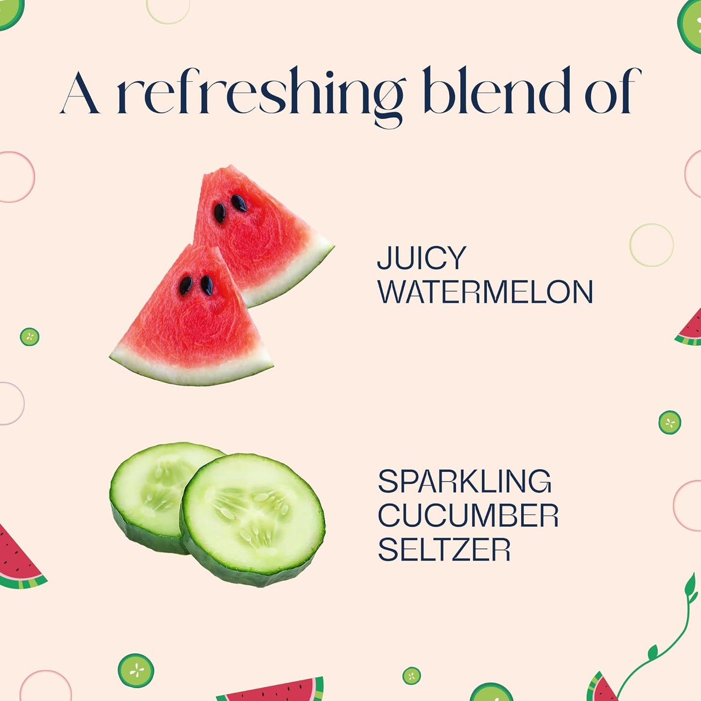 Glade PlugIns Refills Air Freshener, Watermelon & Cucumber, Scented and Essential Oils for Home and Bathroom, 0.67 Fl Oz, 5 Count