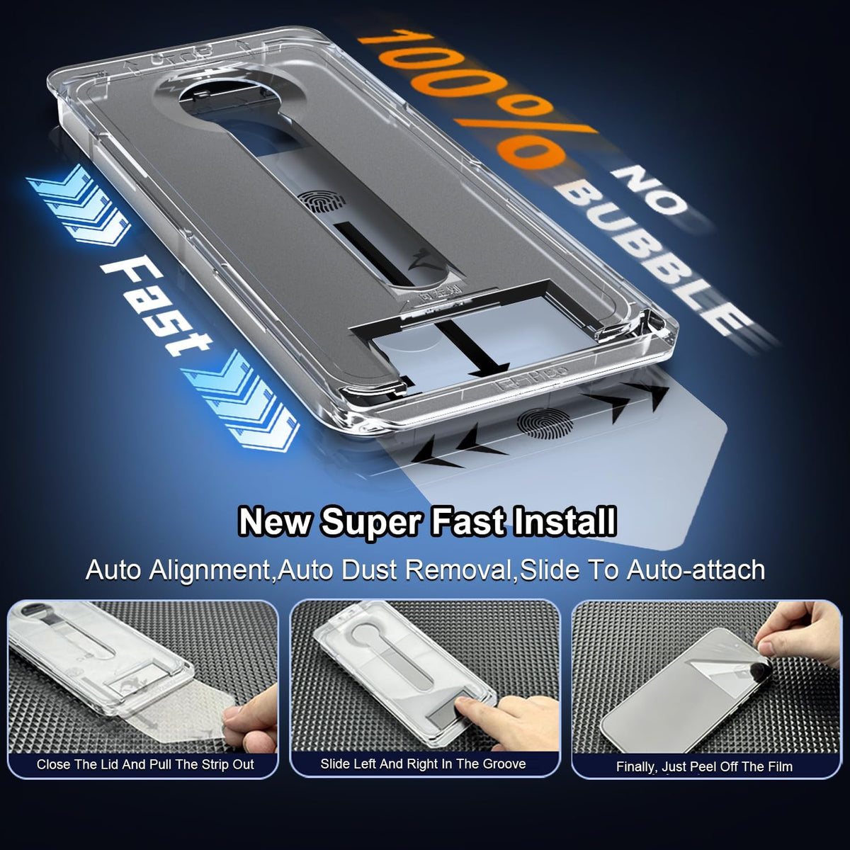 OneFish Screen Protector Glass for iPhone 17e / 16e / 13 / 13PRO / 14