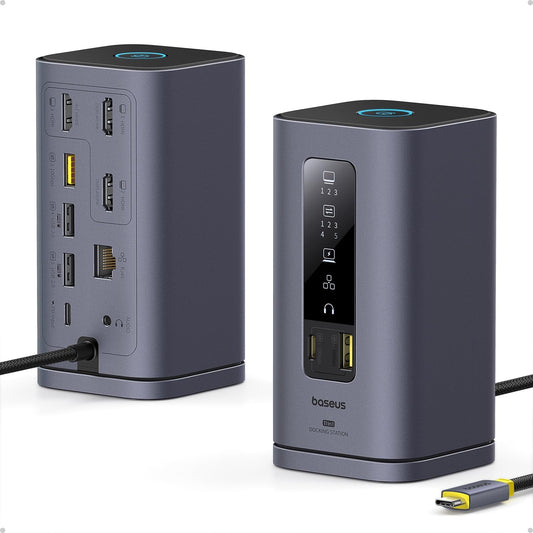 Baseus Spacemate Docking Station 11-in-1 with Triple Display for Mac