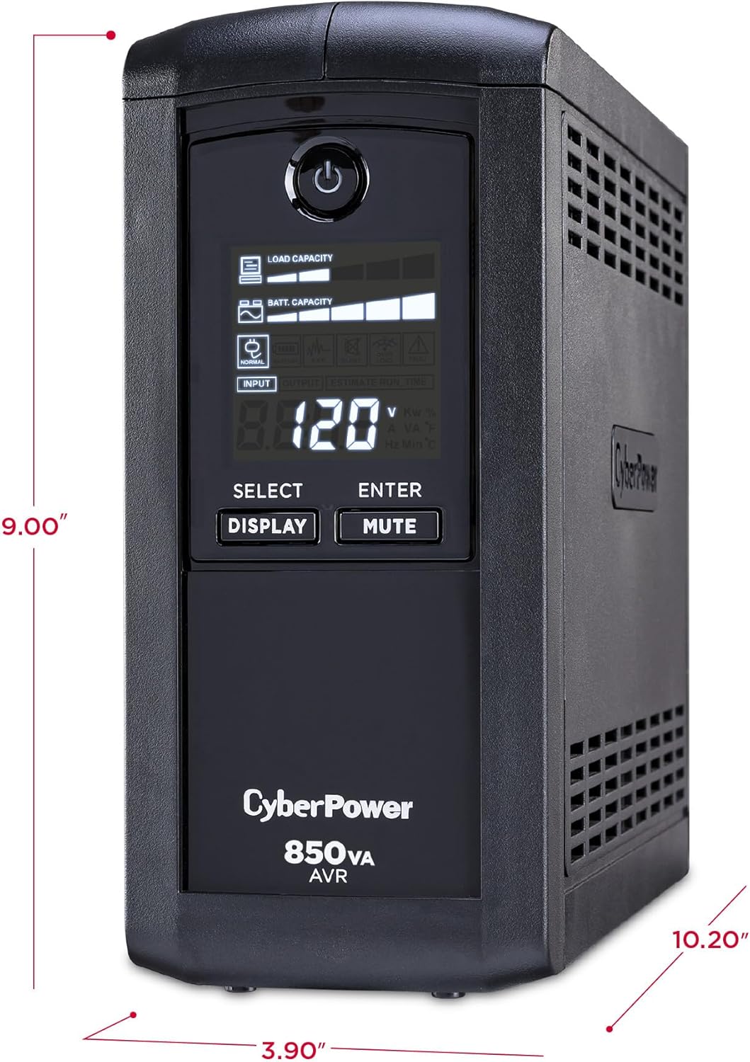 CyberPower CP850AVRLCD Intelligent LCD UPS Battery Backup