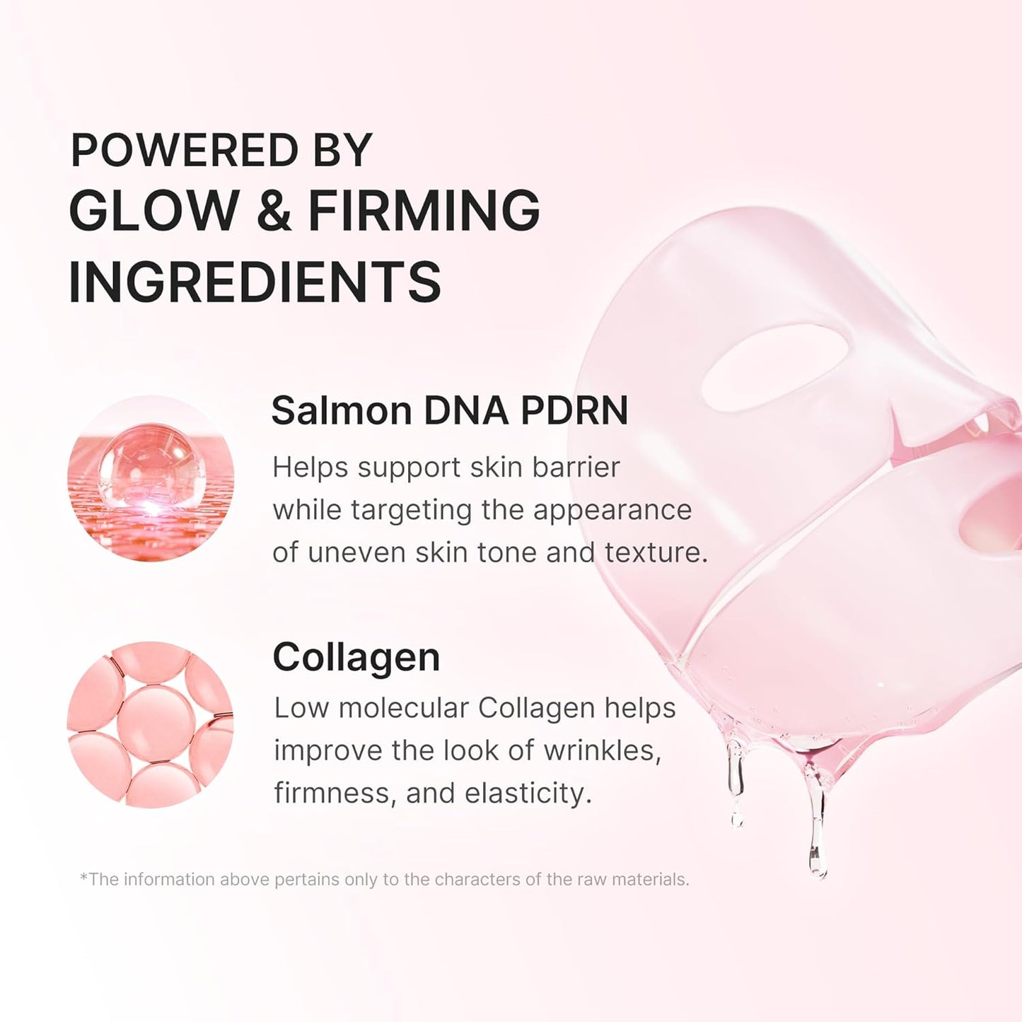 medicube Jelly Gel Mask with Salmon DNA PDRN Pink Collagen | Overnight Face Mask for Glass Glow Skin | Elasticity, Hydrating, Firming and Moisturizing | Korean Skincare, 28g x 4ea