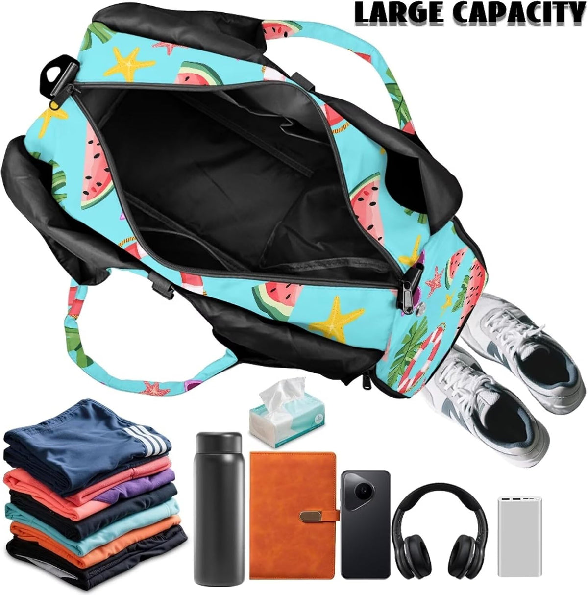 Yoga Mat Bag for Men Women Canvas Yoga Mat Carrier Take In Out Mat Easily for Beach Swim Bags Pool Sports Gym