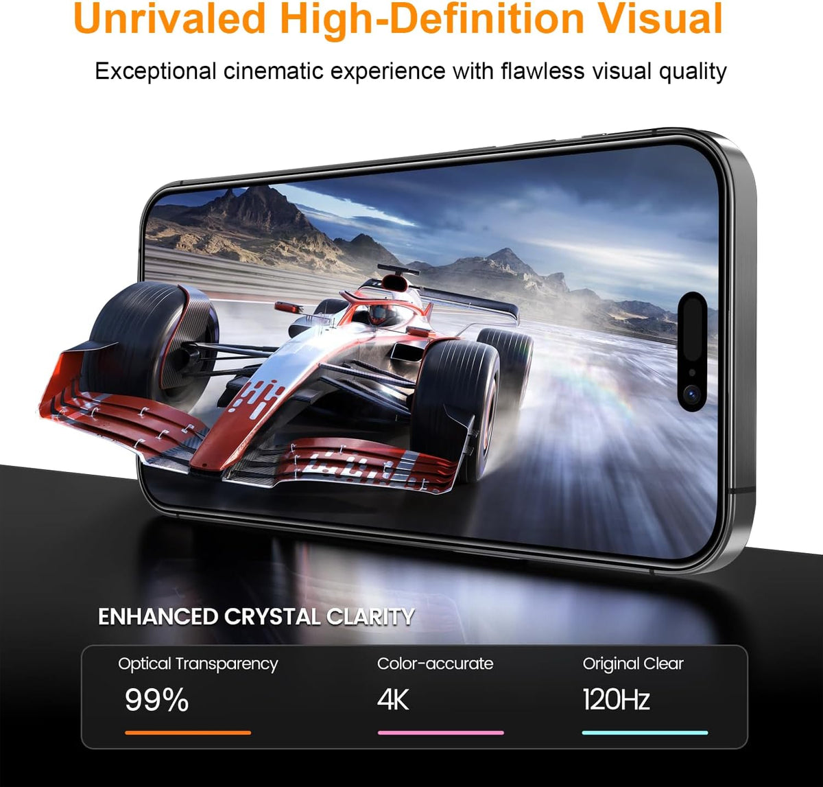 OneFish Privacy Screen Protector for iPhone 16 Plus, Full Edge Coverage 6.7" 16 Plus,Scratch Resistant, Bubble Free, Easy Installation, Auto Dust-Elimination, 2 Pack